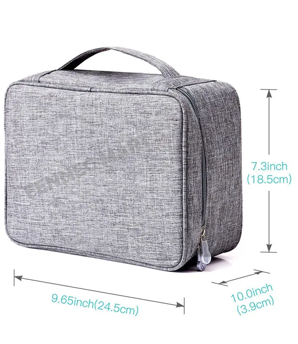 Gedget_Organiser_Electronics_Accessories_Organizer_Bag_Universal_Carry_Travel_Gadget_Bag_For_Cables_Plug_And_More_Perfect_Size_Fits_For_Pad_Phone_Charger_Hard_Disk_Grey