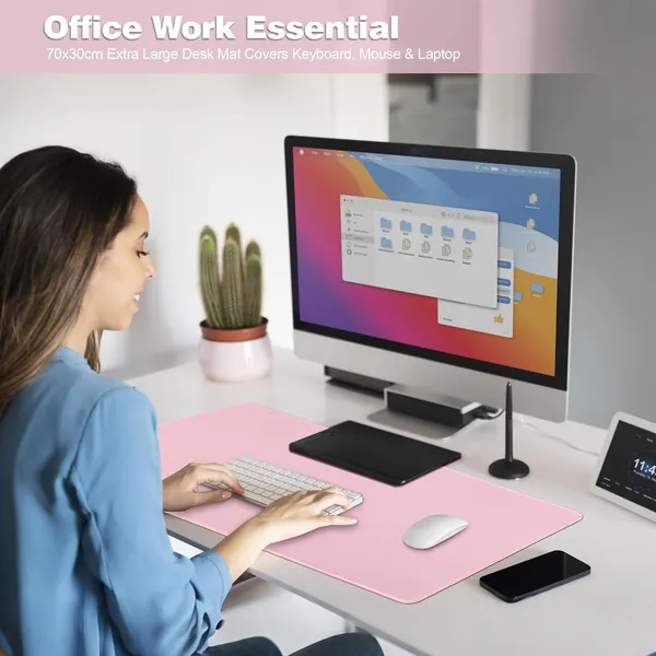 Pink_Desk_Mat_Large_Gaming_Mouse_Pad_27_5x11_8in_70x30_Pink_Extended_Mouse_Pad_For_Keyboard_And_Mouse_Non_Slip_Rubber_Base_Stitched_Edges_Smooth_Cloth_Desk_Pad_For_Gamer_Desktop_Office