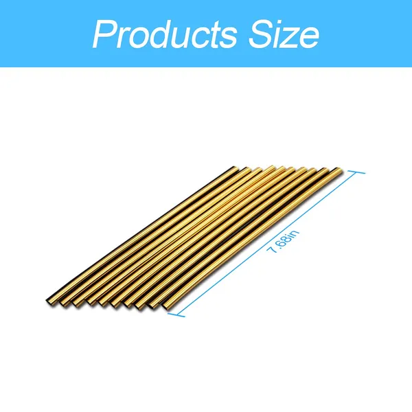 8sanlione_20_Pieces_Car_Air_Conditioner_Decoration_Strip_For_Vent_Outlet_Universal_Waterproof_Bendable_Air_Vent_Outlet_Trim_Decoration_Car_Interior_Accessories_Gold_Polyvinyl_Chloride