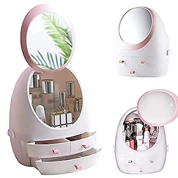 Mirror_Makeup_Organizer_Modern_Jewelry_And_Cosmetic_Storage_Display_Boxes_With_Rotate_Mirror_Skin_Care_Products_Organizer_Dresser_Vanity_And_Counter_Top_3_Drawers_Multi_Colour