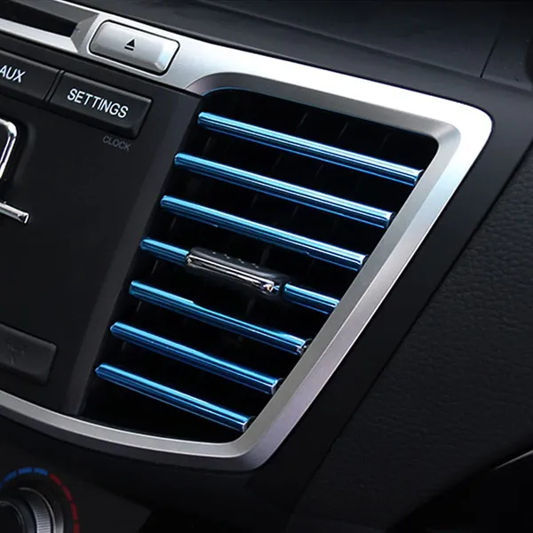 8sanlione_Car_Air_Conditioner_Decoration_Strip_For_Vent_Outlet_20_Pieces_Universal_Waterproof_Bendable_Air_Vent_Outlet_Trim_Decoration_Suitable_For_Most_Air_Vent_Outlet_Car_Interior_Accessories_Blue