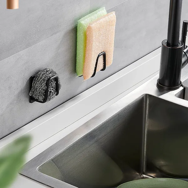 Leftstarer_4_Pack_Sink_Sponge_Holder_For_Kitchen_Sink_Caddy_Premium_Sus304_Stainless_Steel_Rustproof_Waterproof_Quick_Drying_Small_Strong_Adhesive_Sponge_Holder_4