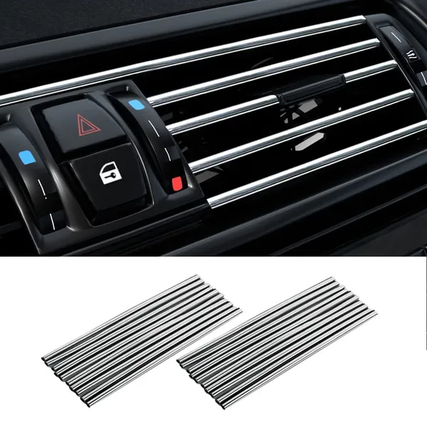 20_Pack_Car_A_C_Air_Vent_Trim_Strip_Chrome_Pvc_Universal_Bendable_Waterproof_Silver