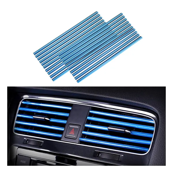 20_Pcs_Car_Air_Conditioner_Outlet_Decoration_Strip_Waterproof_Bendable_Accessories_Protection_For_Car_Air_Vent_Compatible_With_Most_Air_Vent_Type_Car_Interior_Accessories_For_Men_Women_Blue