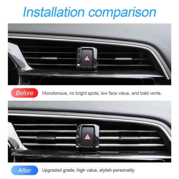 20_Pcs_Car_Air_Conditioner_Outlet_Decoration_Strip_Waterproof_Bendable_Accessories_Protection_For_Car_Air_Vent_Compatible_With_Most_Air_Vent_Type_Car_Interior_Accessories_For_Men_Women_Silver