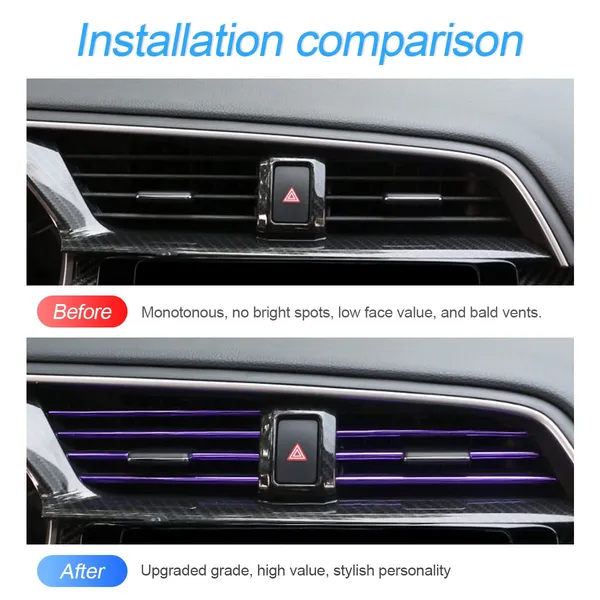 20_Pcs_Car_Air_Conditioner_Outlet_Decoration_Strip_Waterproof_Bendable_Accessories_Protection_For_Car_Air_Vent_Compatible_With_Most_Air_Vent_Type_Car_Interior_Accessories_For_Men_Women_Purple