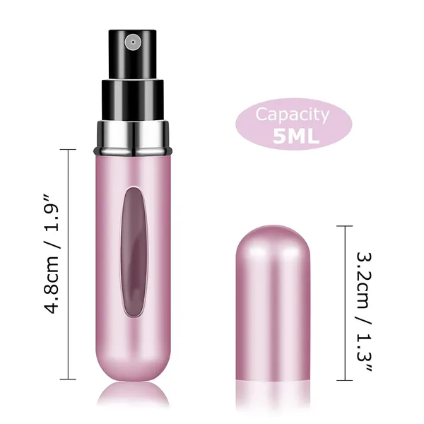 2pcs_Refillable_Perfume_Atomizer_Bottles_Portable_Mini_Separate_Perfume_Bottle_Travel_And_Outings_Spray_Boxes_Dispensers_5ml_0_2oz_Matte_Pink