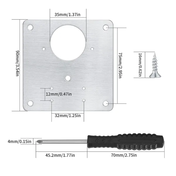 Repair_Kit_Stainless_Steel_Hinges_10_Pieces_Brackets_Plate_And_Screws_80_Screws_And_Screwdriver_For_Repair_Kitchen_Cabinets_Cabinets_Doors_Connecting_And_Repairing_Plates_And_Brackets_On_Flat_Surfaces