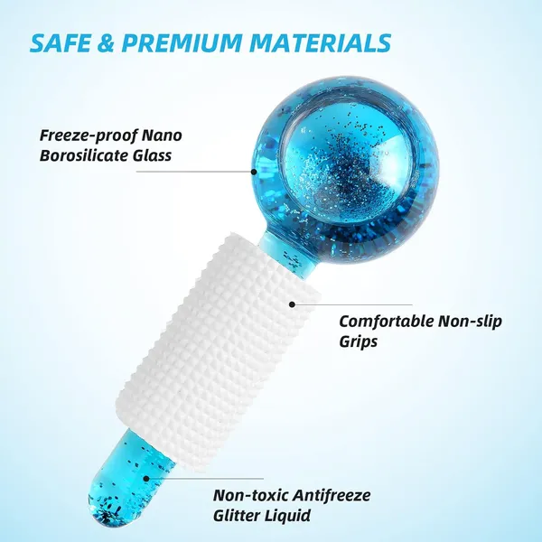 2_Pcs_Ice_Globes_For_Facials_Blue