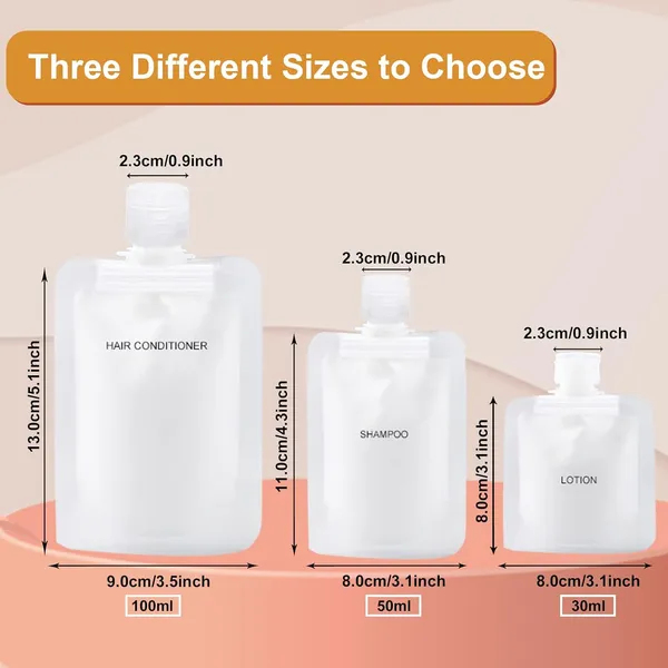 15_Pcs_Travel_Clear_Pouches_For_Toiletries_Travel_Containers_Tsa_Approved_Refillable_Squeeze_Pouch_For_Shampoo_Conditioner_Cosmetics_30ml_50ml_100ml