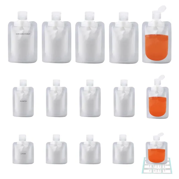 15_Pcs_Travel_Clear_Pouches_For_Toiletries_Travel_Containers_Tsa_Approved_Refillable_Squeeze_Pouch_For_Shampoo_Conditioner_Cosmetics_30ml_50ml_100ml