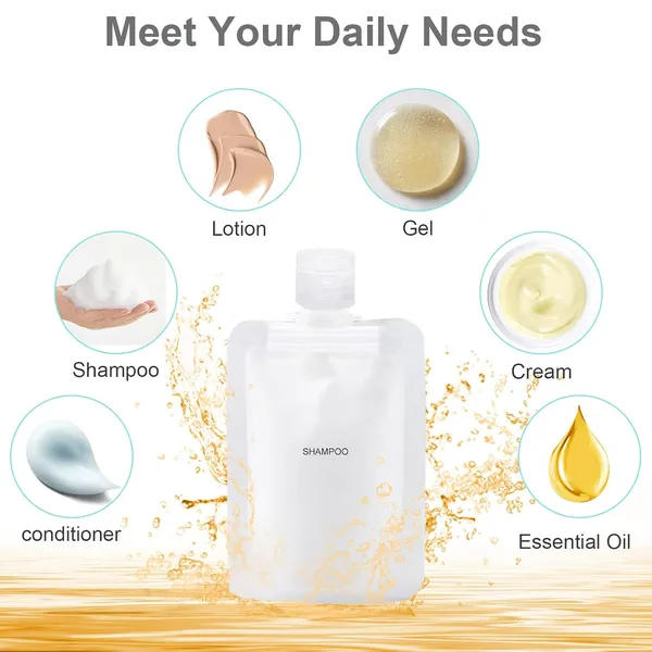15_Pcs_Travel_Clear_Pouches_For_Toiletries_Travel_Containers_Tsa_Approved_Refillable_Squeeze_Pouch_For_Shampoo_Conditioner_Cosmetics_30ml_50ml_100ml