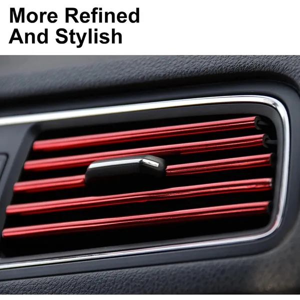 Singaro_20_Pieces_Car_Air_Conditioner_Air_Outlet_Decorative_Strips_Bendable_Diy_Universal_For_Most_Air_Outlets_Car_Interior_Accessories_Red