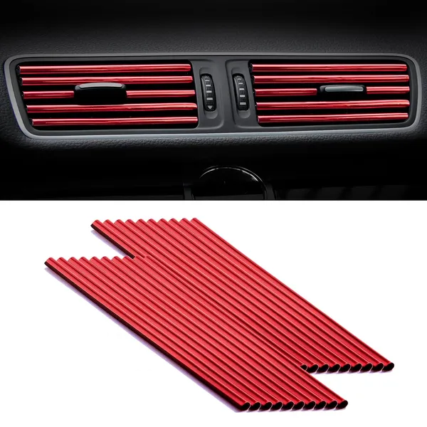 Singaro_20_Pieces_Car_Air_Conditioner_Air_Outlet_Decorative_Strips_Bendable_Diy_Universal_For_Most_Air_Outlets_Car_Interior_Accessories_Red