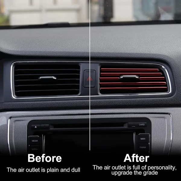 Singaro_20_Pieces_Car_Air_Conditioner_Air_Outlet_Decorative_Strips_Bendable_Diy_Universal_For_Most_Air_Outlets_Car_Interior_Accessories_Red