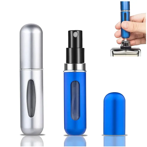 Mini_Refillable_Perfume_Atomizer_Bottle_Portable_Perfume_Spray_Bottle_Atomizer_Perfume_Bottles_5ml_Travel_Size_Refill_Pump_Case_2pcs_Silver_Blue