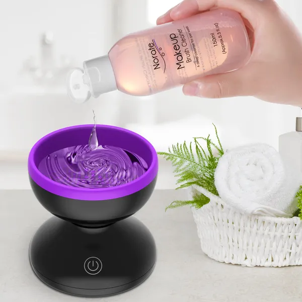 Norate_Electric_Makeup_Brush_Cleaner_Make_Up_Brush_Clean_Machine_Brush_Cleaning_Mat_Automatic_Cosmetic_Paint_Brush_Cleaner_Spinner_Christmas_Stocking_Stuffers_Gifts_For_Women_Girlfriend_Wife
