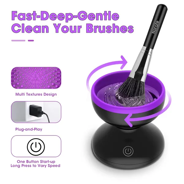 Norate_Electric_Makeup_Brush_Cleaner_Make_Up_Brush_Clean_Machine_Brush_Cleaning_Mat_Automatic_Cosmetic_Paint_Brush_Cleaner_Spinner_Christmas_Stocking_Stuffers_Gifts_For_Women_Girlfriend_Wife