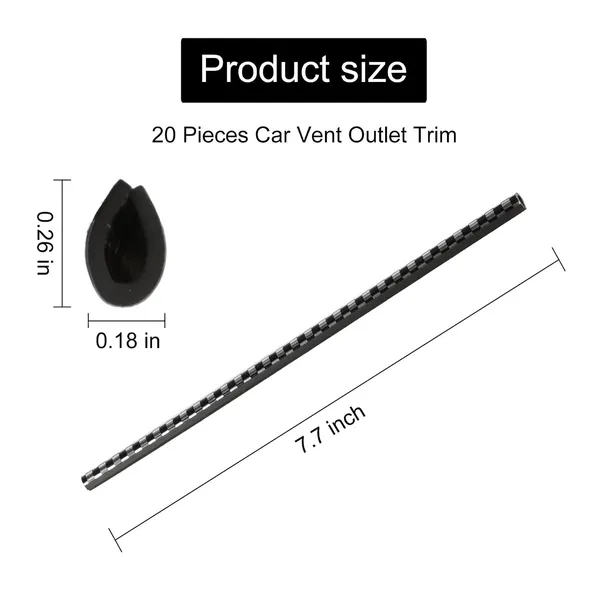 Singaro_20_Pieces_Car_Air_Conditioner_Air_Outlet_Decorative_Strips_Bendable_Diy_Decorative_Strips_Universal_For_Most_Air_Outlets_Car_Interior_Accessories_Lattice