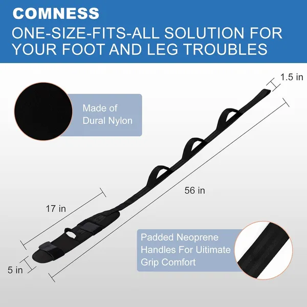 Stretch_Strap_Foot_Stretcher_Yoga_Stretching_Strap_Nonelastic_Stretch_Out_Strap_For_Physical_Therapy_Plantar_Fasciitis_Pilates_Dance_And_Gymnastics