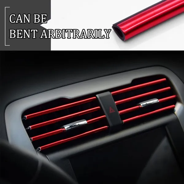 20pcs_Car_Air_Conditioner_Decoration_Strip_Universal_Waterproof_Bendable_Air_Vent_Outlet_Trim_For_Most_Vents_Red