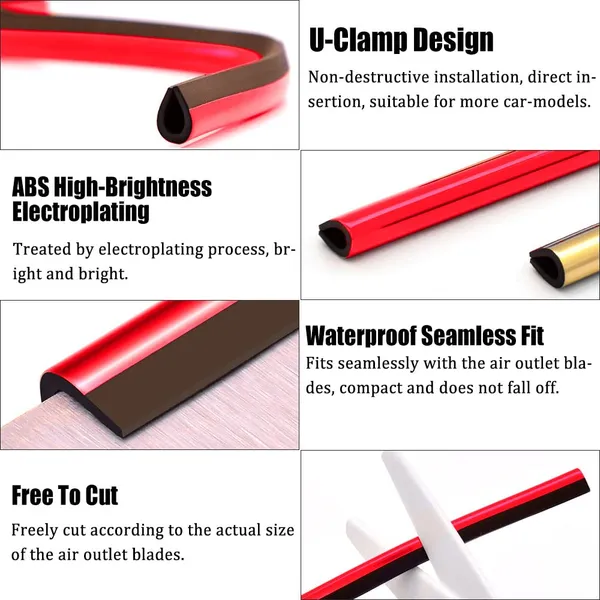 20pcs_Car_Air_Conditioner_Decoration_Strip_Universal_Waterproof_Bendable_Air_Vent_Outlet_Trim_For_Most_Vents_Red
