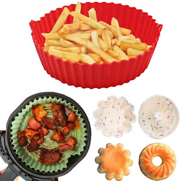 Silicone_Air_Fryer_Pot_Reusable_Air_Fryer_Silicone_Pot_With_2pcs_Muffin_Cup_Tart_Donuts_Replacement_Of_Parchment_Liner_Food_Safe_Non_Stick_Microwave_Oven_Accessories_7_5_Inch_Medium_Red