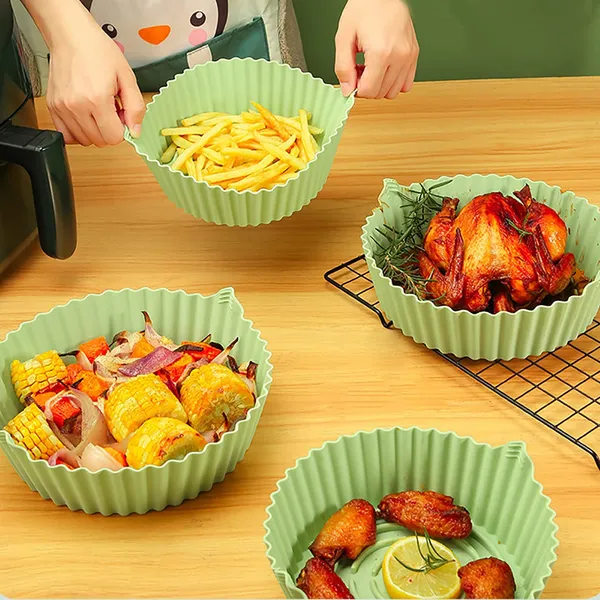 Silicone_Air_Fryer_Pot_Reusable_Air_Fryer_Silicone_Pot_With_2pcs_Muffin_Cup_Tart_Donuts_Replacement_Of_Parchment_Liner_Food_Safe_Non_Stick_Microwave_Oven_Accessories_7_5_Inch_Medium_Red