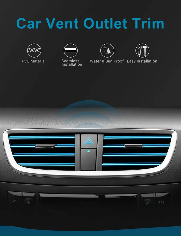 Obvis_Car_Vent_Outlet_Trim_Strip_Blue_20_Pcs_Chrome_Pvc_Air_Conditioner_Vent_Decoration_Interior_Accessories_Diy