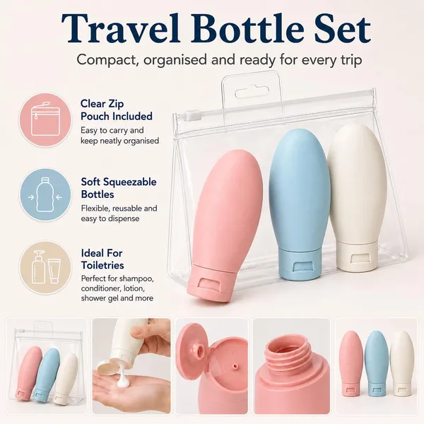 Ddup_3_Pcs_Travel_Bottles_Set_60ml_Travel_Bottles_Containers_Small_Mini_Empty_Plastic_Squeeze_Bottles_For_Travel_Toiletries_Shampoo_And_Conditioner_With_Storage_Bag_Multicolor