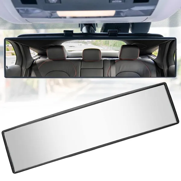 Autoxbert_Panoramic_Rear_View_Mirror_300mm_Wide_Angle_Rearview_Mirror_11_8in_Convex_Interior_Clip_On_Car_Rearview_Mirrors_Hd_Universal_For_Car_Suv_Trucks_Vehicles