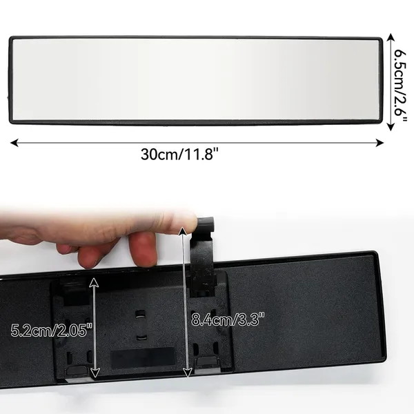 Autoxbert_Panoramic_Rear_View_Mirror_300mm_Wide_Angle_Rearview_Mirror_11_8in_Convex_Interior_Clip_On_Car_Rearview_Mirrors_Hd_Universal_For_Car_Suv_Trucks_Vehicles