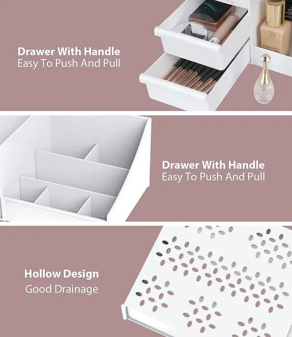 Makeup_Desk_Cosmetic_Storage_Box_Organizer_With_Drawers_For_Dressing_Table_Vanity_Bathroom_Counter_Eyeshadow_Lotions_Lipstick_And_Nail_Polish_White