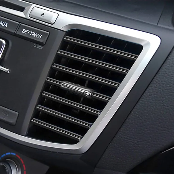 8sanlione_Car_Air_Conditioner_Decoration_Strip_Universal_Waterproof_Bendable_Pvc_Vent_Outlet_Trim_Suitable_For_Most_Vents_Interior_Accessories_Black_20_Pieces_Decorative_Accent_Lines_Insert_Style_Placement_Fits_Compatible_Outlet_Gaps_Car_Interior_Accessories