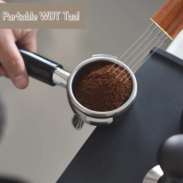 Zayin_Espresso_Coffee_Stirrer_Distribution_Tool_5_Needles_0_4mm_Natural_Wood_Handle_And_Stand