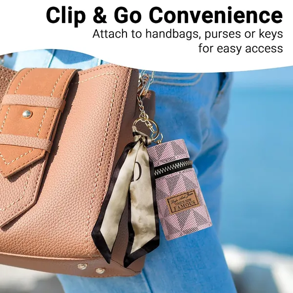 Adorila_Leather_Travel_2_Pack_Lipstick_Organizer_Lip_Gloss_Bag_With_Keychain_Portable_Mini_Lipstick_Case_For_Purse_Brown_Pink_Brown_White