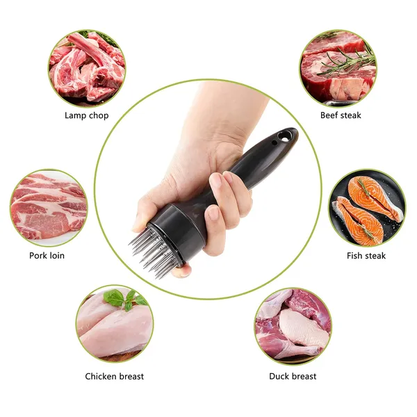 Meat_Tenderizer_Olulu_Stainless_Steel_Needle_Ultra_Sharp_20_Blades_Meat_Tenderizer_Tool_For_Tenderizing_Chicken_Beef_Steak_Veal_And_Pork