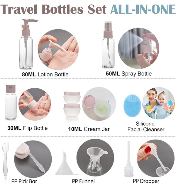 Kayzon_Travel_Bottles_Set_For_Toiletries_Tsa_Approved_Travel_Size_Containers_Leak_Proof_Silicone_Squeezable_Spray_Bottles_Jars_For_Women_Men_12_Pack_Toiletry_Bottles_For_Shampoo_Lotion_Body_Wash