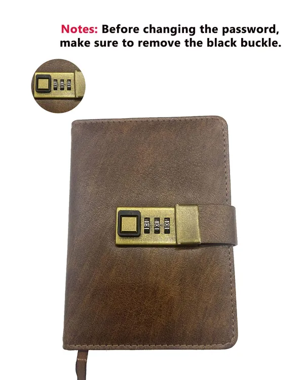 Wemate_Diary_With_Lock_A5_Pu_Leather_Journal_With_Lock_240_Pages_Vintage_Lock_Journal_Password_Protected_Notebook_With_Pen_Gift_Box_Lock_Diary_Planner_Organizer_For_Men_And_Women_8_6x5_8in