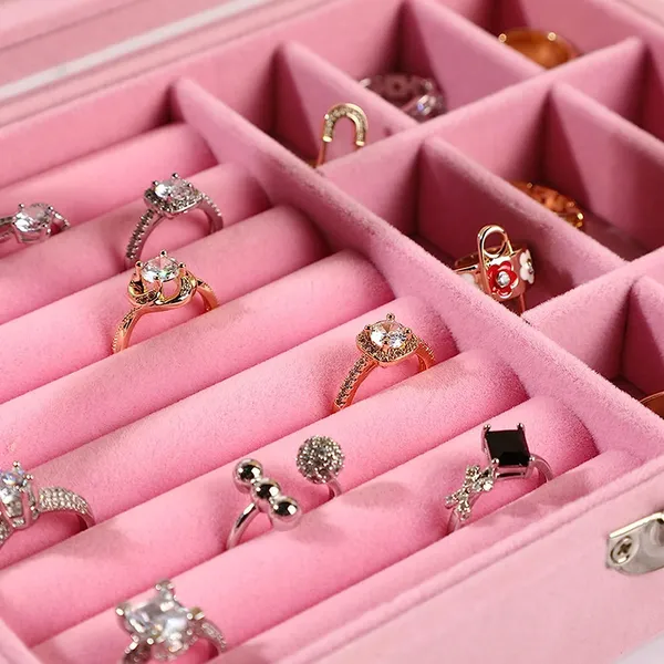 9_Grid_Jewellery_Organiser_Velvet_Storage_Box_Case_Lockable_And_Removal_Tray_For_Ring_Storage_Slot_Ring_Jewellery_Display_Storage_Box_Tray_For_Rings_Earrings_Necklace_Pink