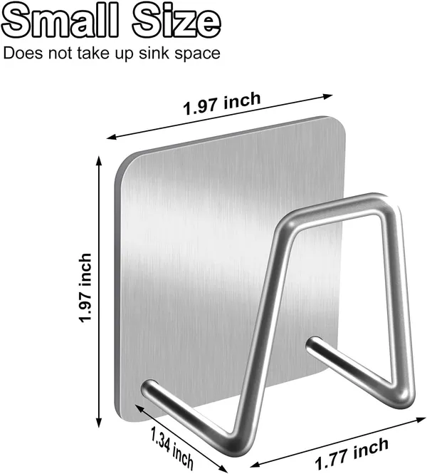 Adhesive_Sponge_Holder_Sink_Caddy_For_Kitchen_Accessories_Sus304_Stainless_Steel_Rust_Proof_Waterproof_Quick_Drying_2_Pack
