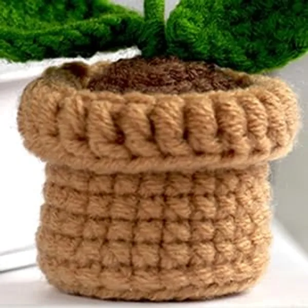 3_Pcs_Mini_Potted_Artificial_Flowers_Handmade_Crochet_Flowers_Completed_Hand_Knitted_Sunflower_For_Hone_Office_Car_Dash_Decoration_Color_6