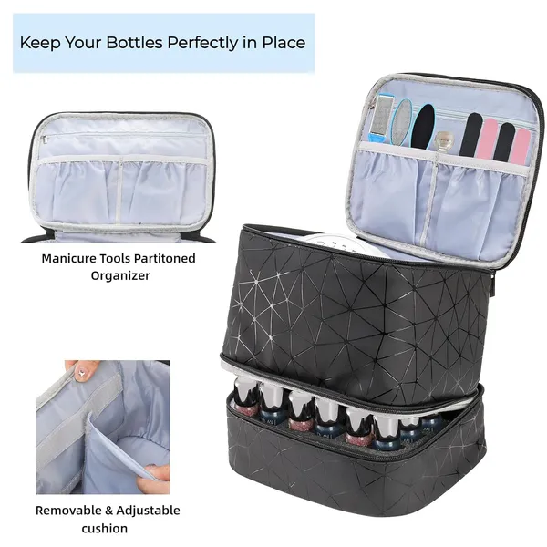 Zoofox_Nail_Polish_Organizer_Case_Double_Layer_Nail_Polish_Carrying_Bag_With_Handle_Pu_Leather_Nail_Organizers_And_Storage_Bag_For_Manicure_Accessories_Black