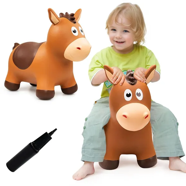 Vangebow_Inflatable_Horse_For_Toddlers_From_1_To_3_Inflatable_Toy_For_Children_Aged_1_2_3_4_5_Years_First_Birthday_Gift_Soft_Play_Equipment_For_Indoor_Outdoor