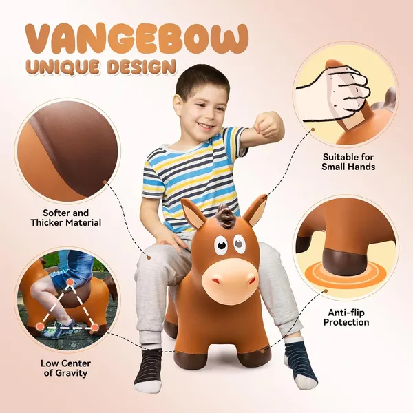 Vangebow_Inflatable_Horse_For_Toddlers_From_1_To_3_Inflatable_Toy_For_Children_Aged_1_2_3_4_5_Years_First_Birthday_Gift_Soft_Play_Equipment_For_Indoor_Outdoor