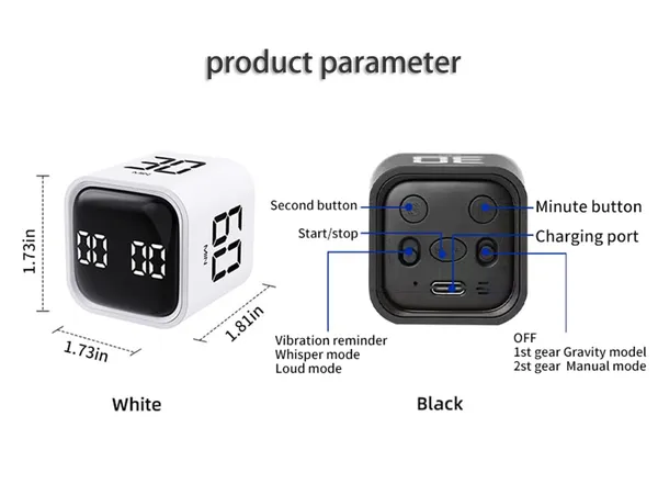 Digital_Cube_Pomodoro_Timer_Desk_Rechargeable_Productivity_Timer_5_10_30_60min_Custom_Countdown_Vibration_Adjustable_Sound_Alarm_For_Task_Work_Kitchen_Adhd_Kids_Studying_Black