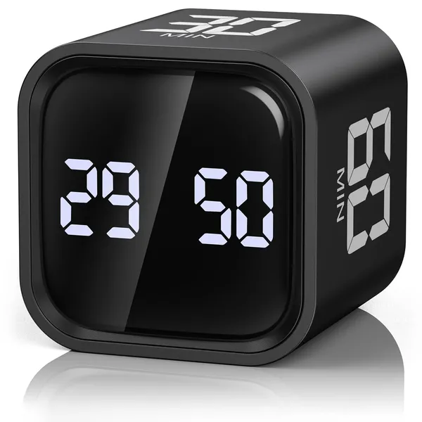 Oria_Digital_Alarm_Clock_Countdown_Work_Alarm_Clock_Cube_Alarm_Clock_With_Gravity_Sensor_Led_Screen_5_10_30_And_60_Minutes_Quick_Setting_For_Cooking_Home_Study_And_Meetings_Black