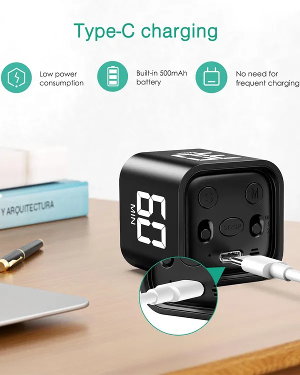 Oria_Digital_Alarm_Clock_Countdown_Work_Alarm_Clock_Cube_Alarm_Clock_With_Gravity_Sensor_Led_Screen_5_10_30_And_60_Minutes_Quick_Setting_For_Cooking_Home_Study_And_Meetings_Black