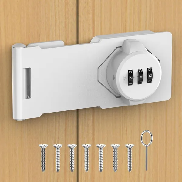 Cabinet_Locks_With_Combination_Hasp_Locks_White_Heavy_Duty_Aluminum_Alloy_Password_Doors_Lock_Latch_For_Barn_Door_Window_Fence_Closet_Shed_And_Gate_Latch