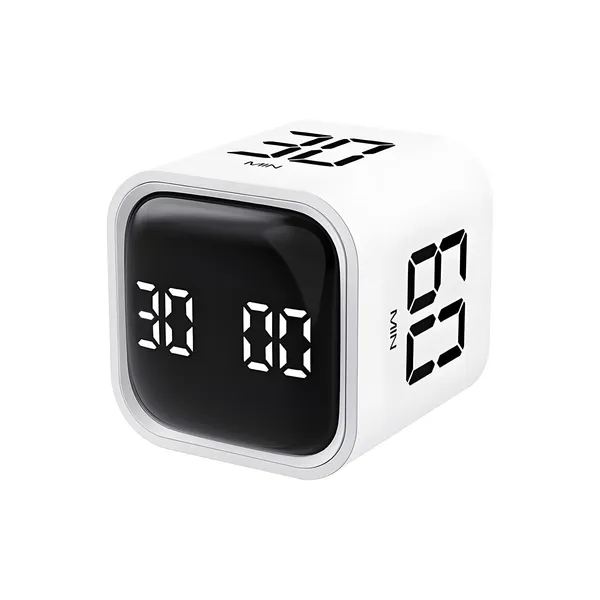 Qumox_Pomodoro_Timer_Cube_Productivity_Timer_With_Adjustable_Sound_And_Vibration_Alert_Ideal_For_Work_Office_Adhd_Study_And_Tasks_5_10_30_60_Minutes_Custom_Countdown_White